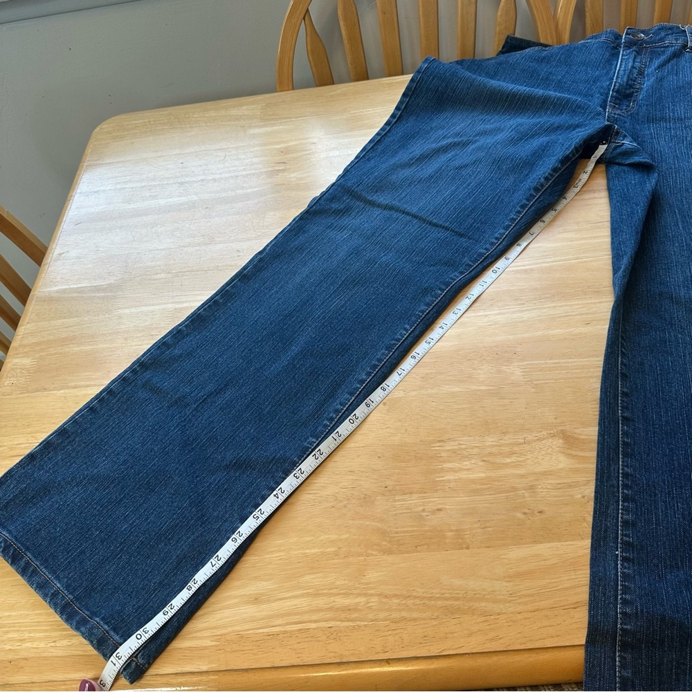 Nine West Marianna VTG Dark Wash Jean NWT Size 16/32 16 Dark Antique Slimming - Picture 9 of 10